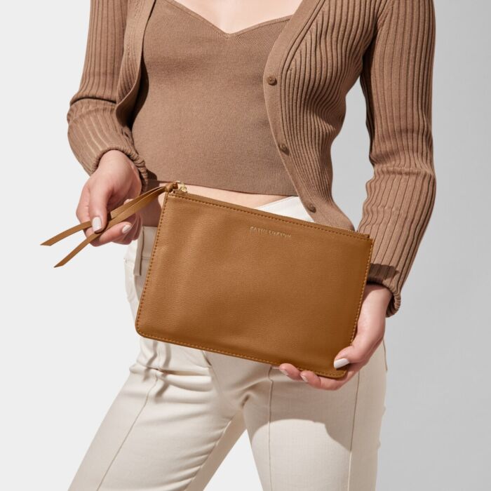 Katie Loxton Isla Pouch - Tan